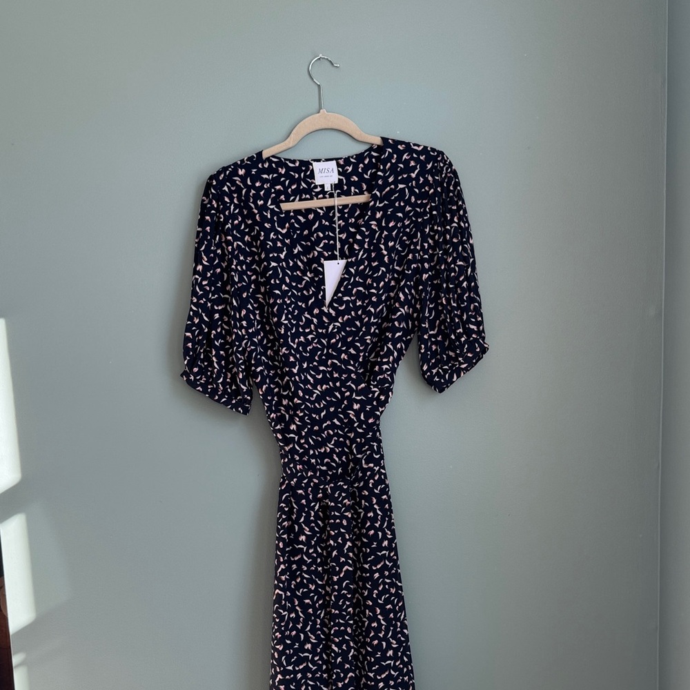 Misa Los Angeles wrap dress NWT
